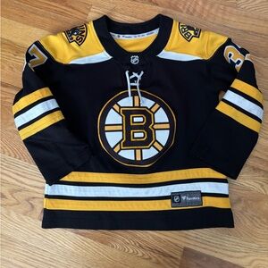 Fanatics Boston Bruins Kids Hockey Jersey